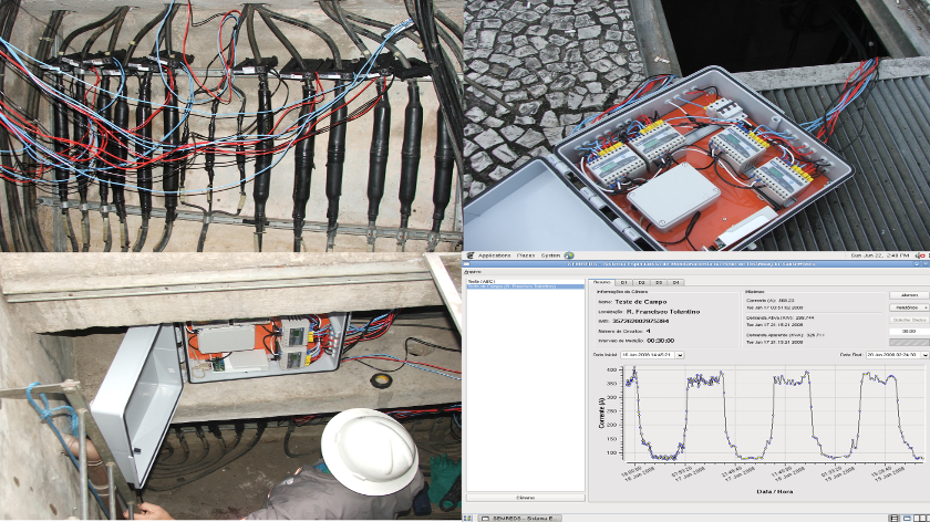 Monitoring of CELESC's Underground Grid in Downtown Florianópolis in 2007